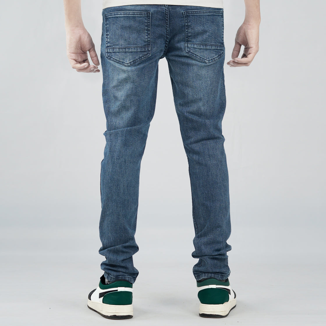 MEN’S BASIC 5-PKT JEANS  (DENIM)