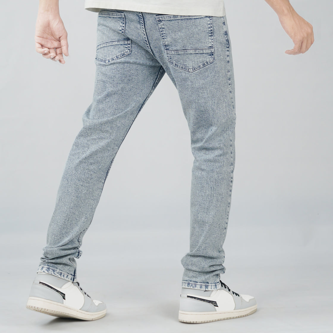 MEN’S BASIC 5-PKT JEANS  (DENIM)