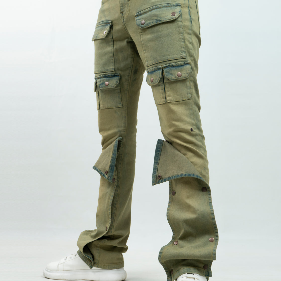 MEN'S MULTI CARGO PANT (DENIM)