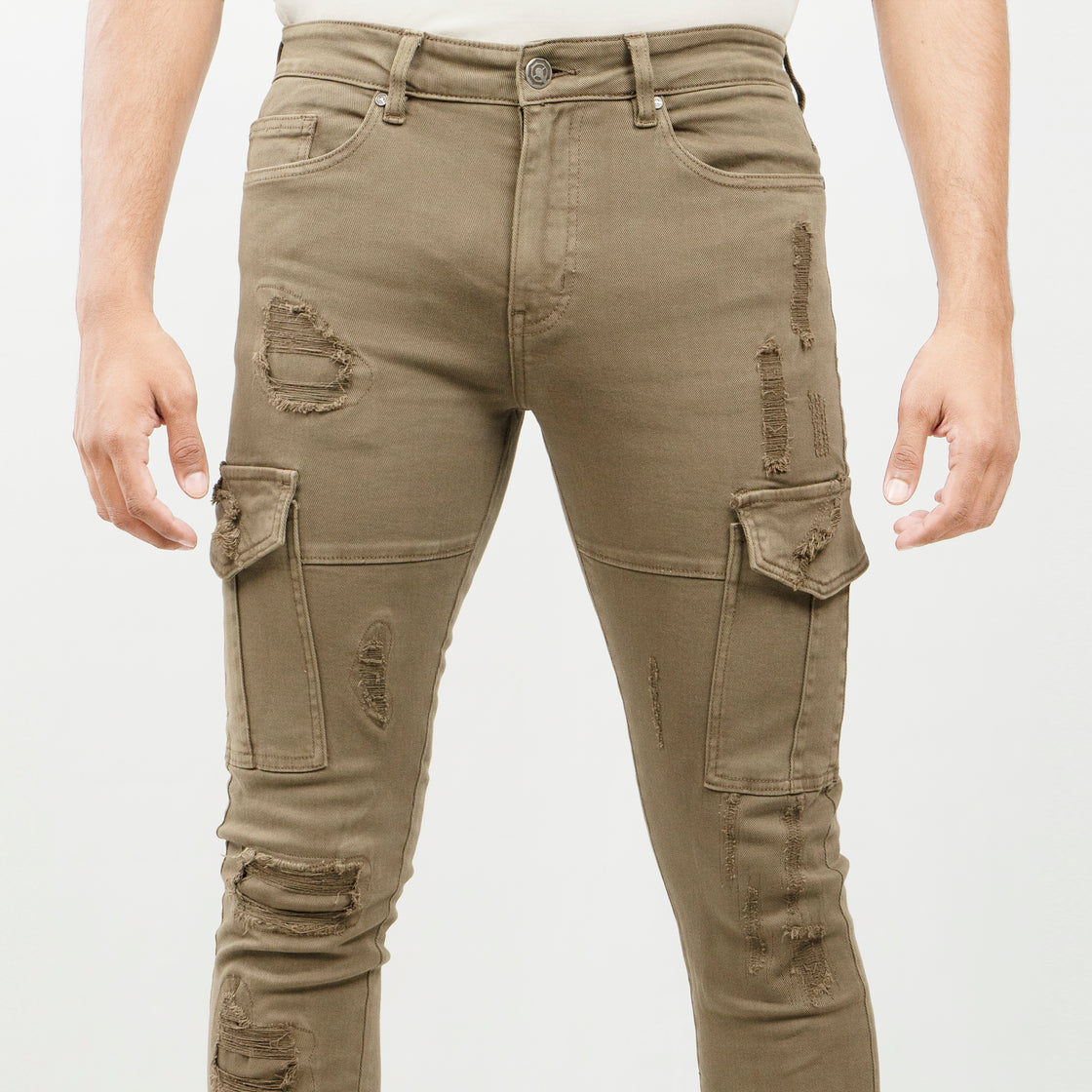 MEN'S RIP & REPAIR CARGO TWILL PANT OT24171