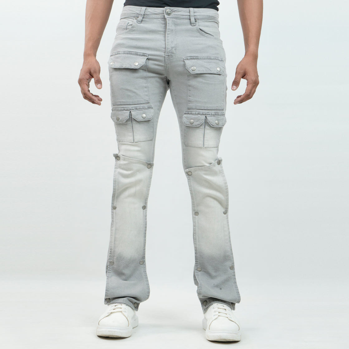 MEN'S MULTI CARGO PANT (DENIM)