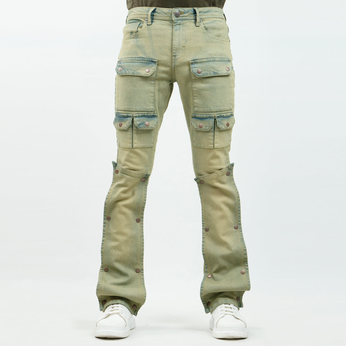 MEN'S MULTI CARGO PANT (DENIM)