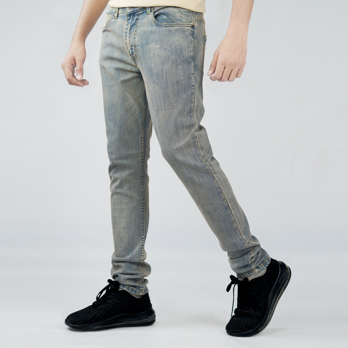 MEN’S BASIC 5-PKT JEANS  (DENIM)