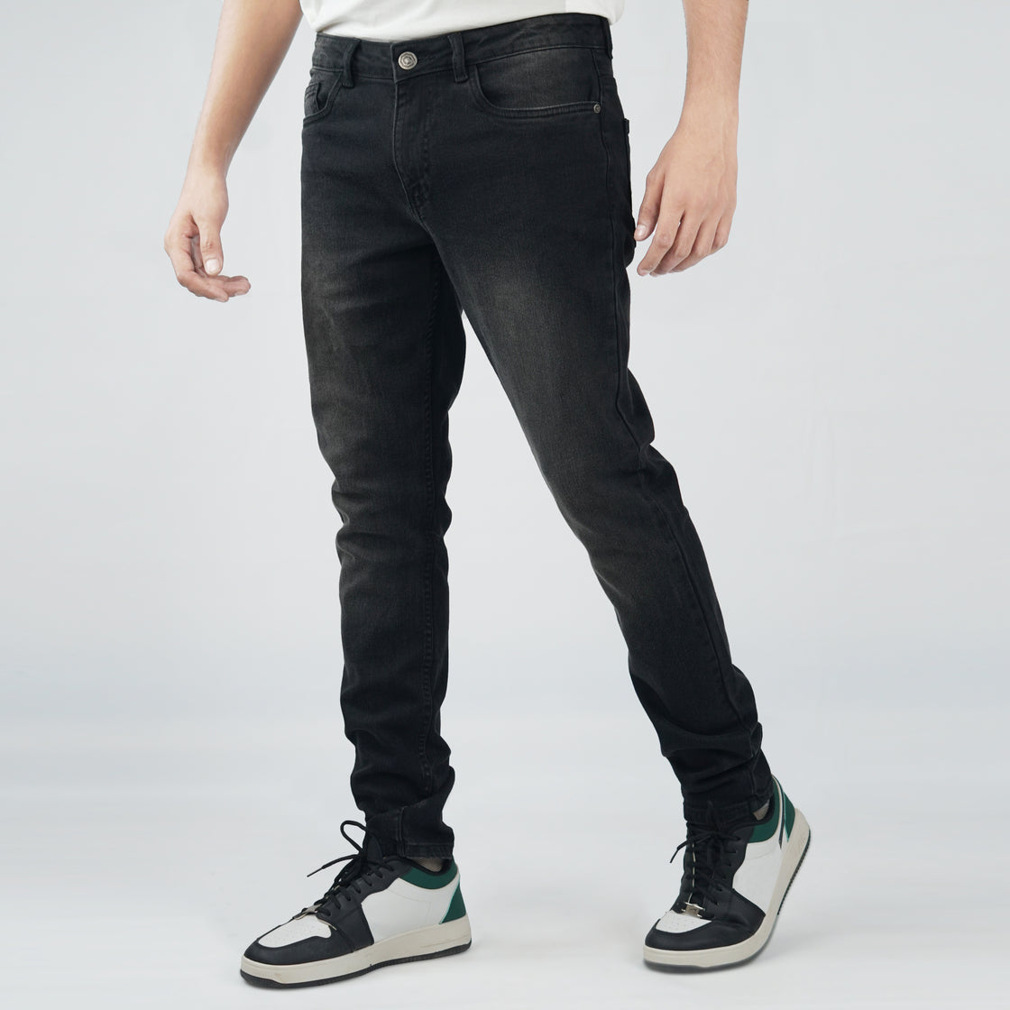 MEN’S BASIC 5-PKT JEANS (TWILL)