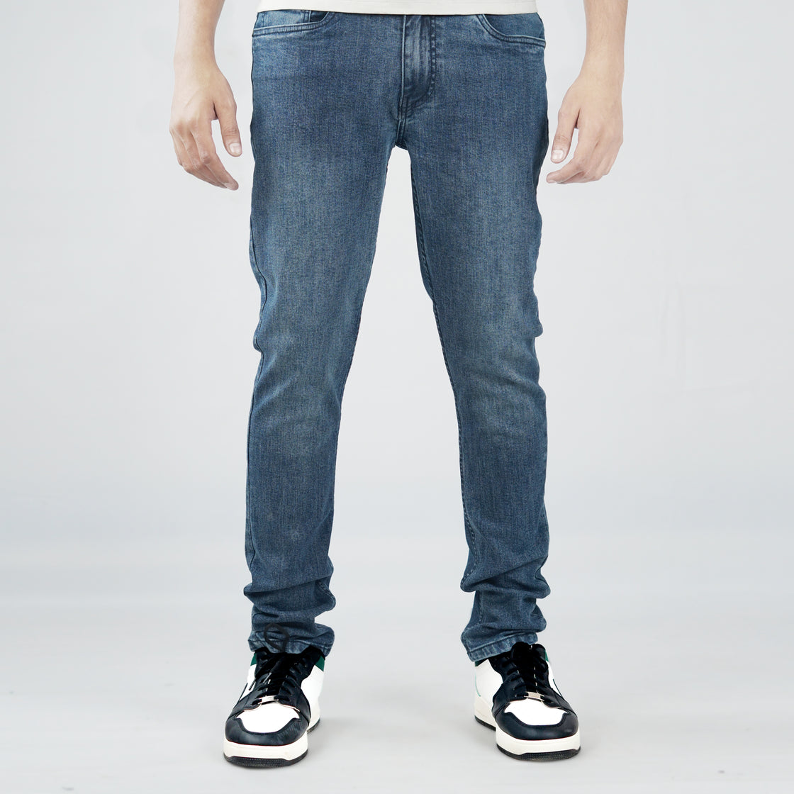 MEN’S BASIC 5-PKT JEANS  (DENIM)