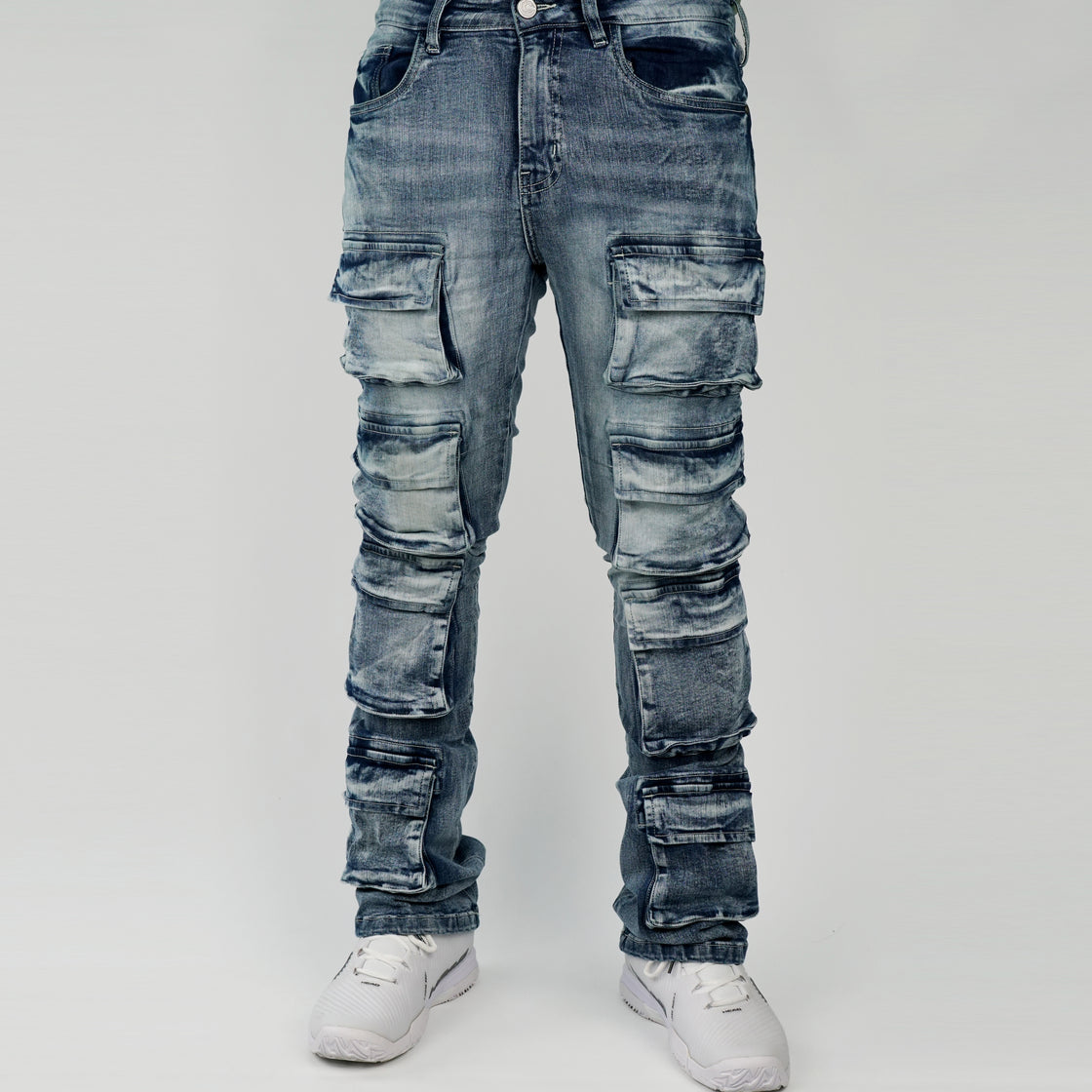 MEN MULTI CARGO JEANS