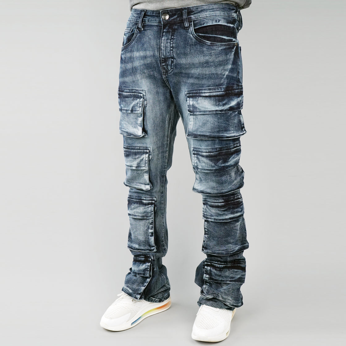 MEN MULTI CARGO JEANS