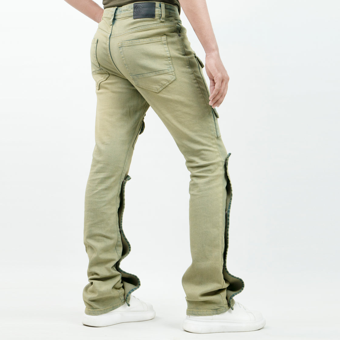 MEN'S MULTI CARGO PANT (DENIM)