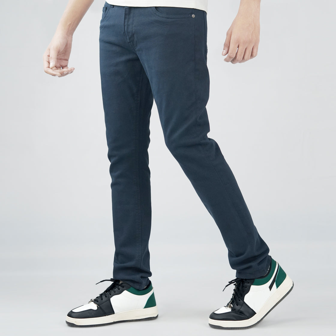 MEN’S BASIC 5-PKT JEANS (TWILL)