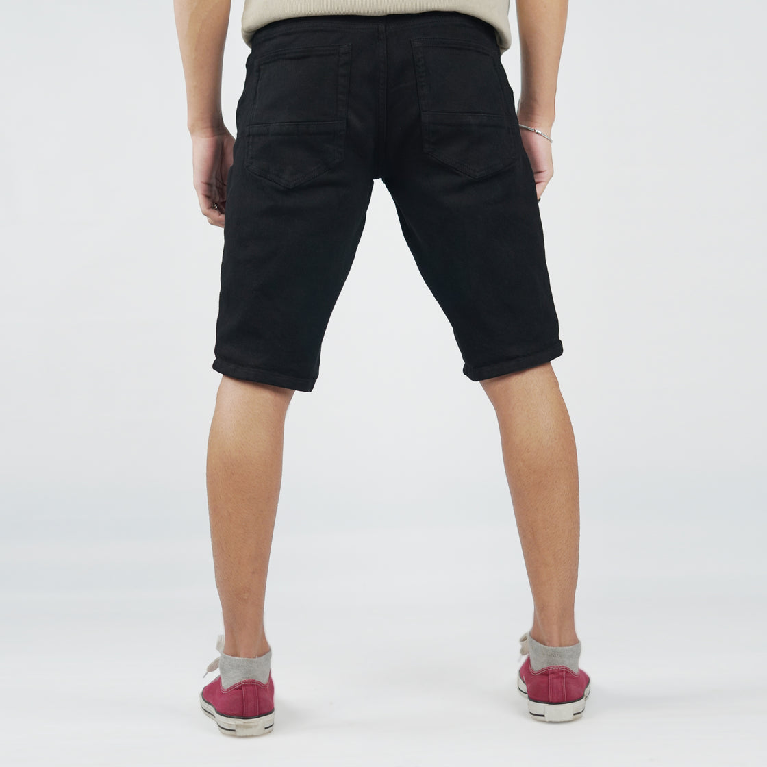 MENS RIP & REPAIRED SHORTS (TWILL)