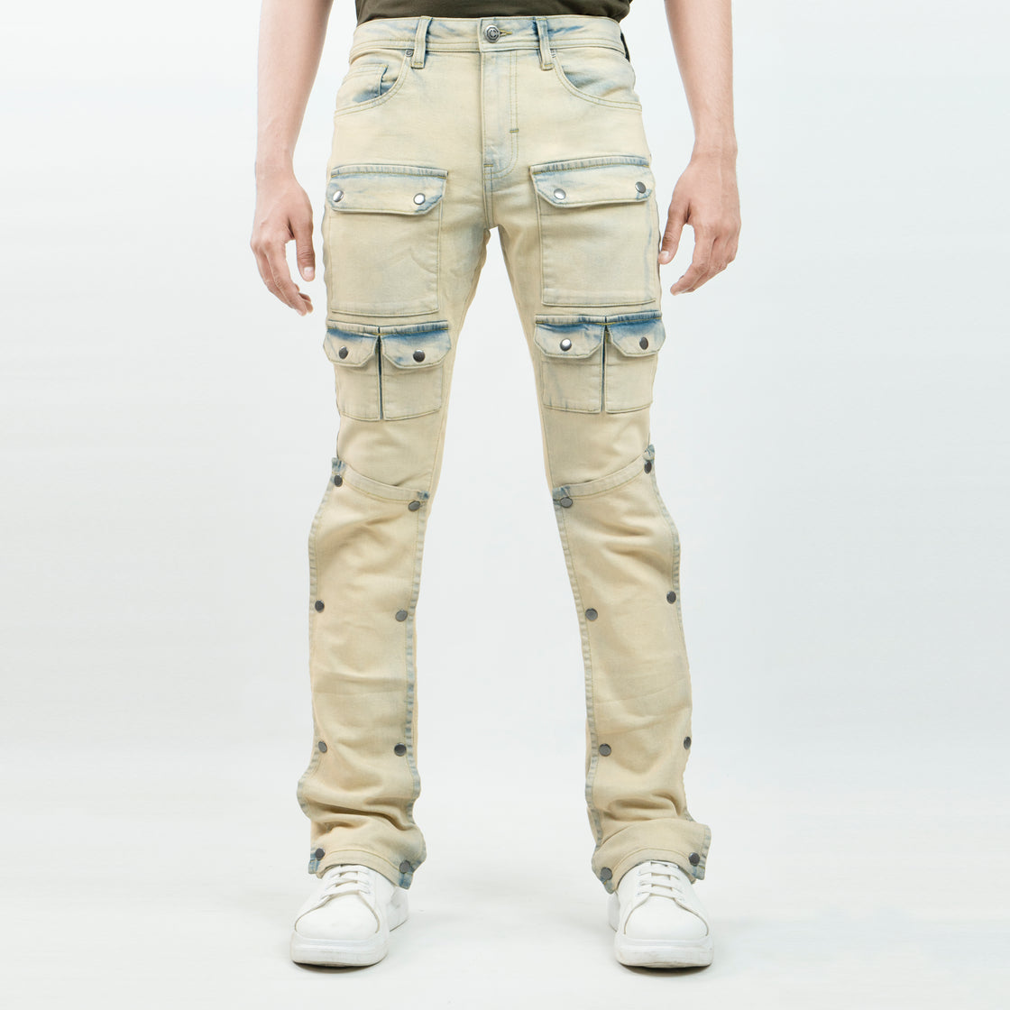 MEN'S MULTI CARGO PANT (DENIM)